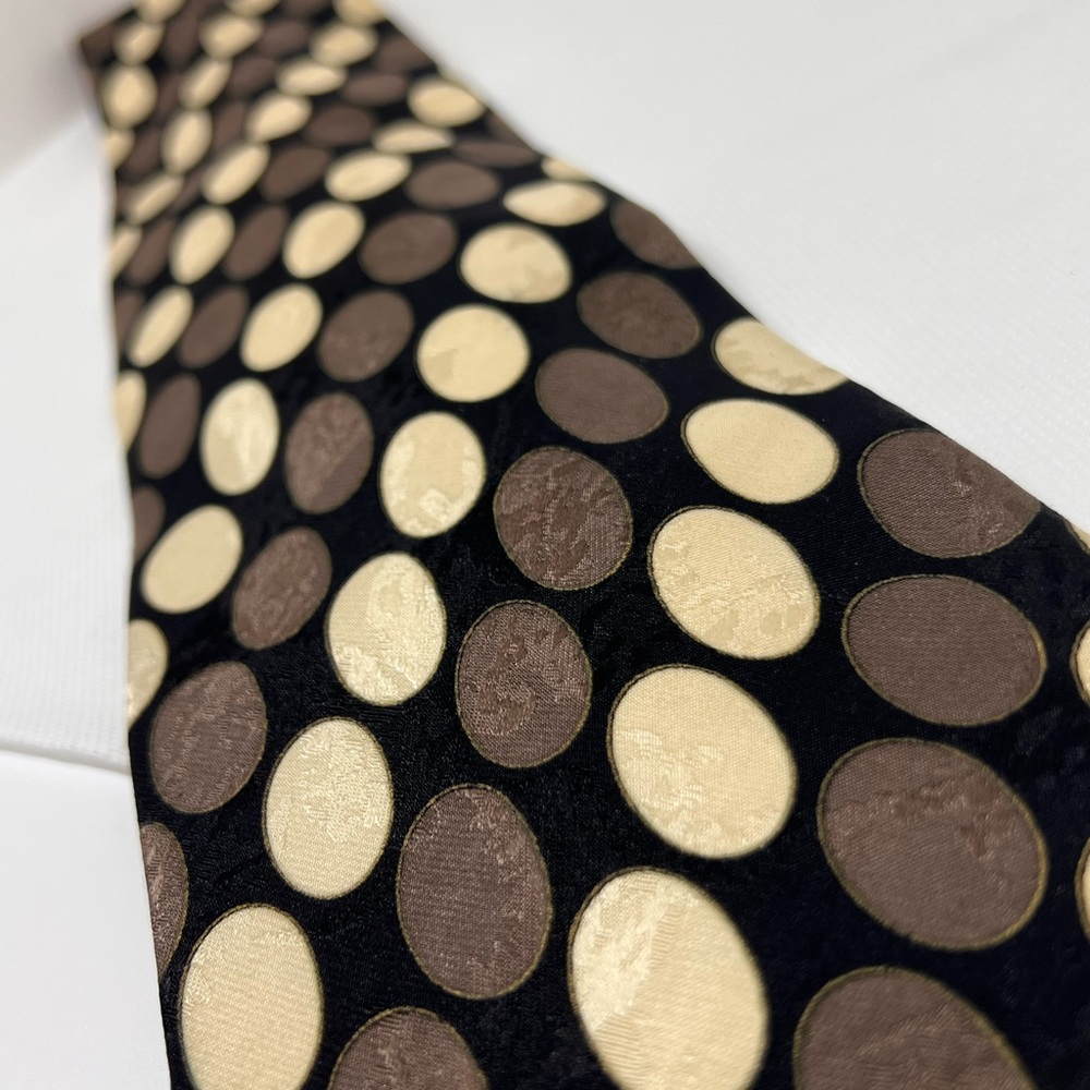 EUC Vintage Fratelli Oval Print Tie - Picture 3 of 8